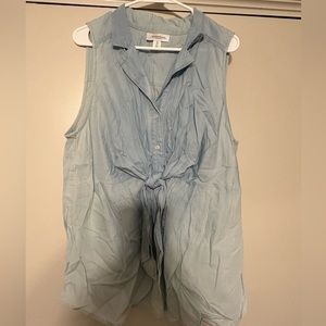 Motherhood Maternity Denim Top